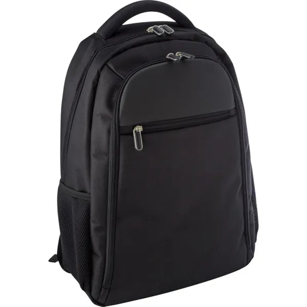 Laptoprugzak van 1680d polyester, Zwart - 187398