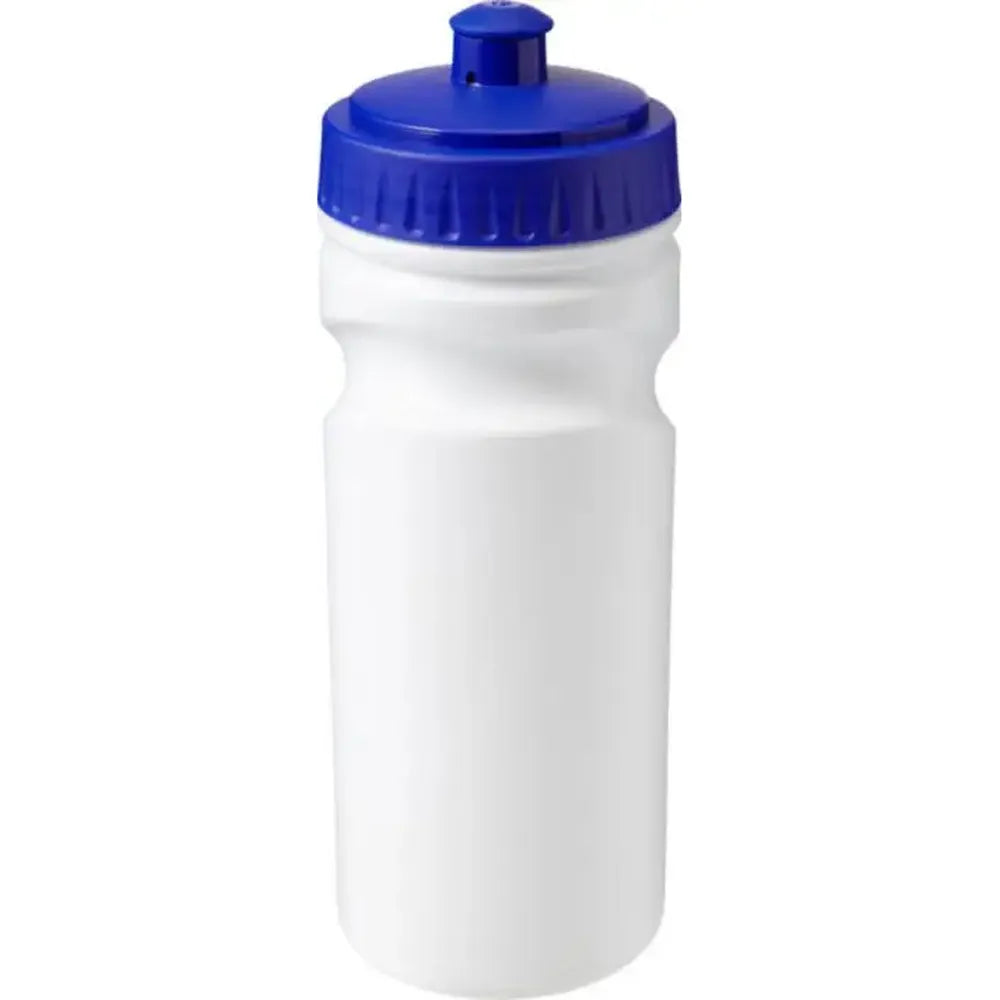 Sensio grip 500 ml sportfles 100% recyclebaar HDPE, Wit en blauw - 187584