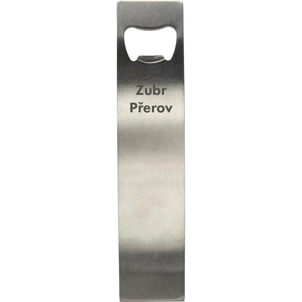 flesopener rvs gebogen vorm zilver 187591