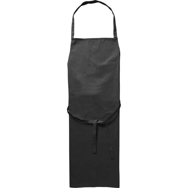 Katoenen keukenschort 180 g/m², Zwart - 187600