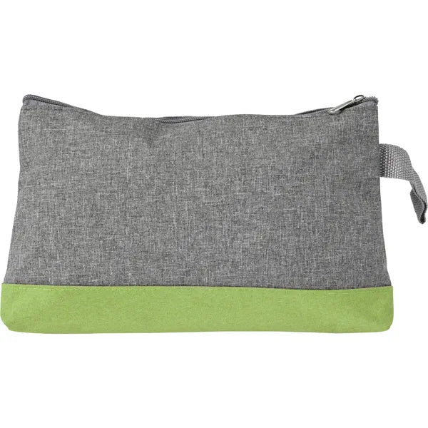toilettas polycanvas ritssluiting lime 187727