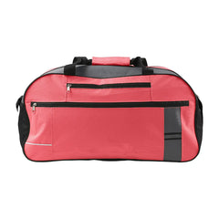 Polyester Sport-/Reistas met Ritsvakken en Reflecterende Band - Rood