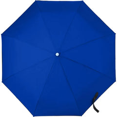 Opvouwbare Stormparaplu - Automatisch, Pongee, Met Hoes - Blauw