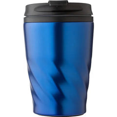 Roestvrijstalen Mok 325 ml met PP Deksel - Blauw