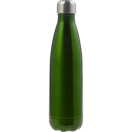 roestvrijstalen fles 650 ml draaidop groen 188528