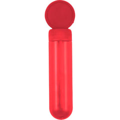 Bellenblaas stick met 3 formaten ringen bedrukken - Rood