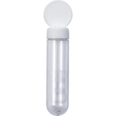 Bellenblaas stick met 3 formaten ringen bedrukken - Wit