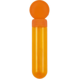 Bellenblaas stick met 3 formaten ringen, Oranje - 188573