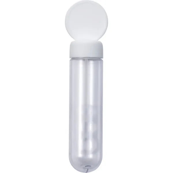 Bellenblaas stick met 3 formaten ringen, Wit - 188573