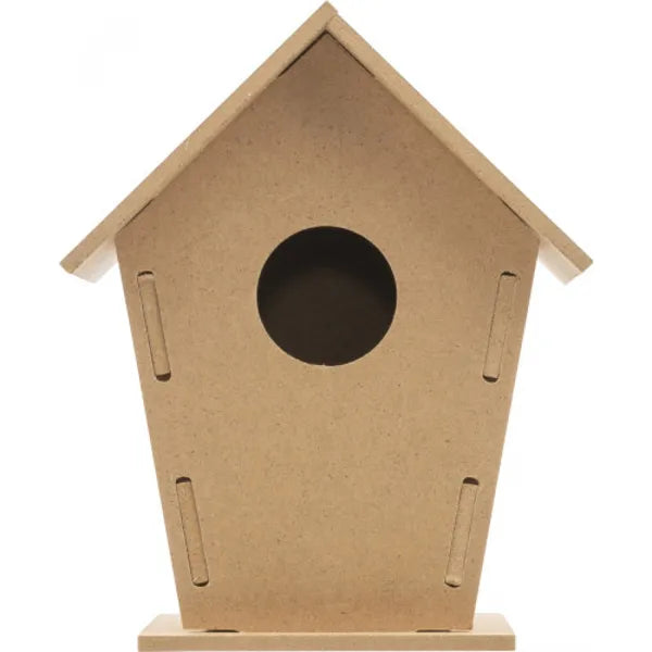 Vogelhuis vogelhuiskit mdf voorkant 188606