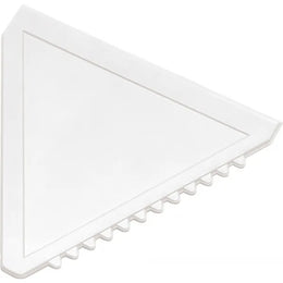 ijskrabber kunststof driehoek wit 188761