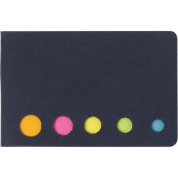 memoboekje karton memoblaadjes zwart 189104