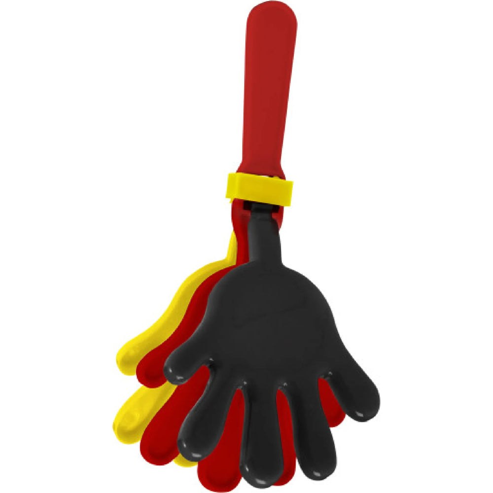 kunststof handklapper met 3 handen extra luid en sfeervol meer kleuren 189539