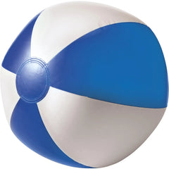 Opblaasbare PVC Strandbal – 250 mm - Wit/Blauw