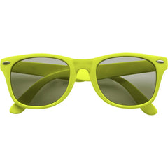 Klassieke zonnebril met UV400 - Lime Groen