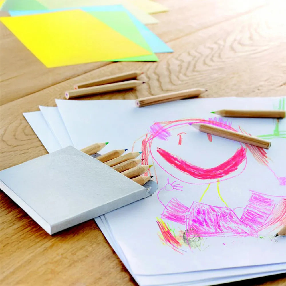 12 kleurpotloden gerecycled in doosje sfeer foto 191047