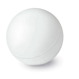 Anti-stressbal van PU-schuim, 60 mm, Wit - 191332