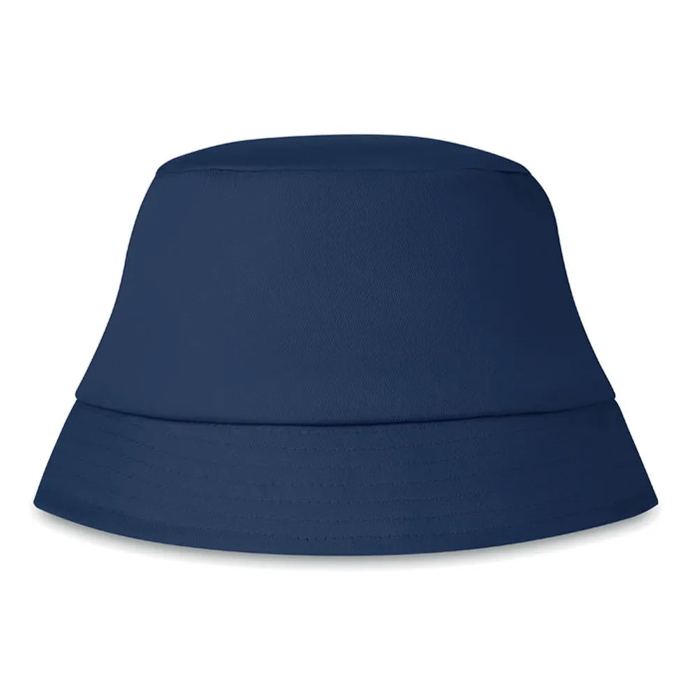 Zonnehoed van 100% katoen, Marineblauw - 191350