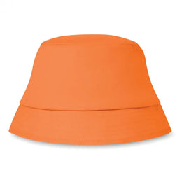 Zonnehoed van 100% katoen, Oranje - 191350