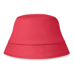 Zonnehoed van 100% Katoen - Rood