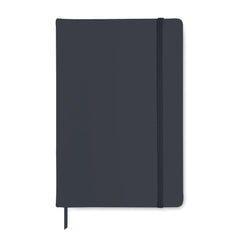 A5 Notitieboek met Harde PU Kaft – Gerecycled Papier, 192 Pagina's - Marineblauw