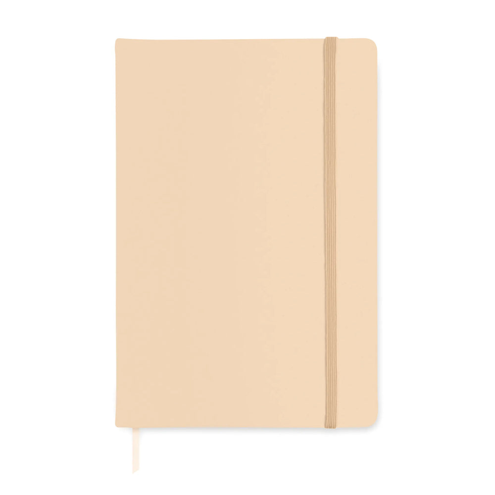 notitieboekje a5 formaat 96 vel beige voorkant 191804