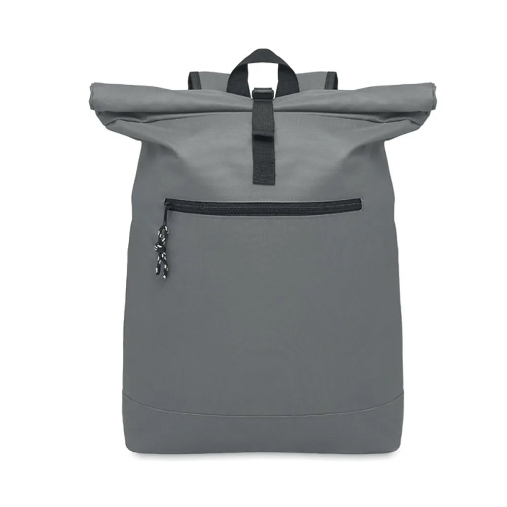 15 inch rolltop laptoprugzak, Grijs - 192170