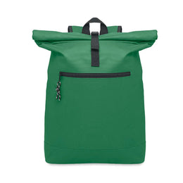 15 inch rolltop laptoprugzak, Groen - 192170
