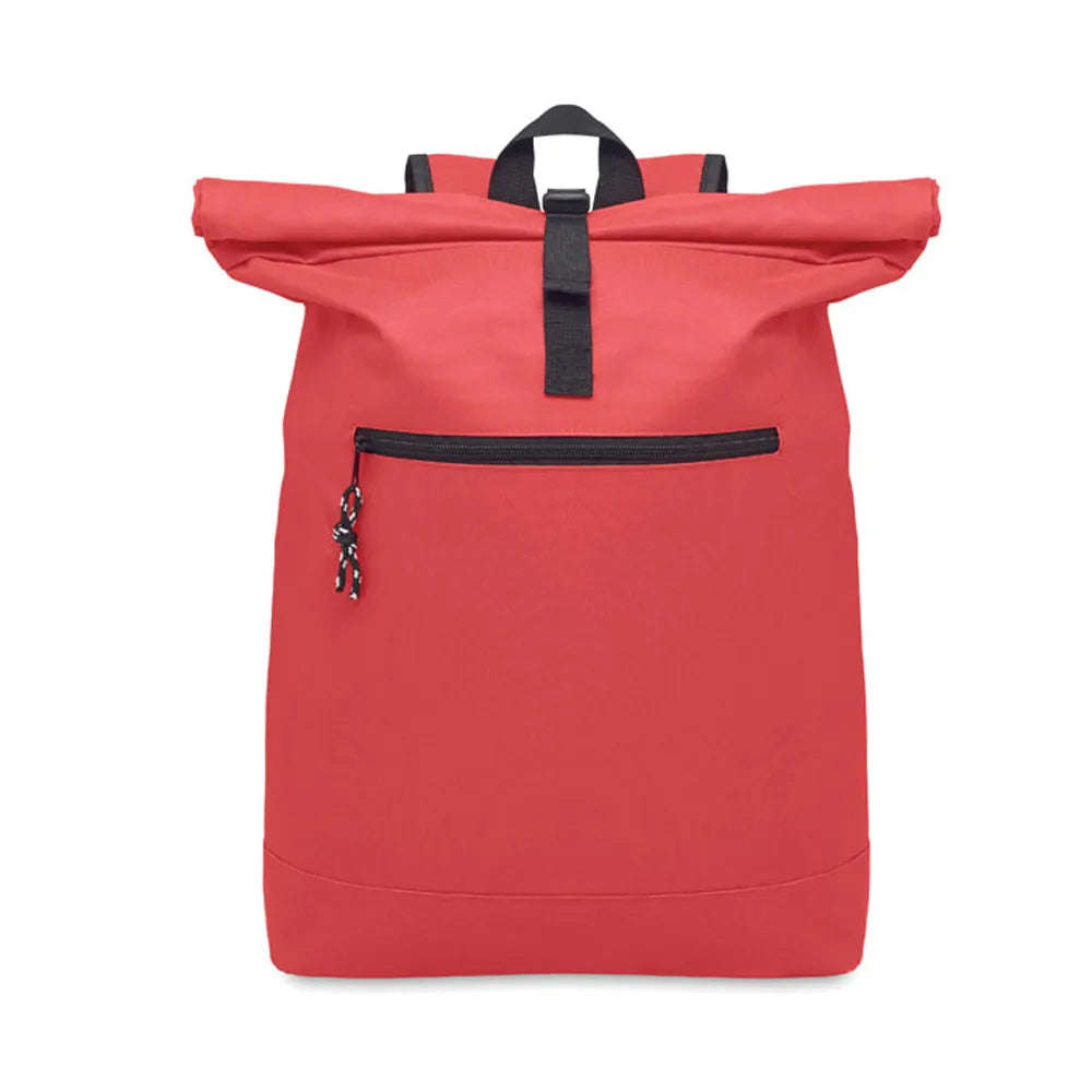 15 inch rolltop laptoprugzak, Rood - 192170