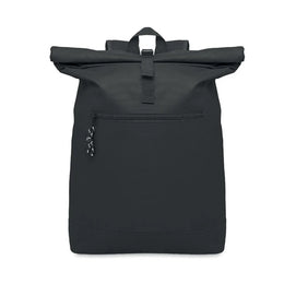 15 inch rolltop laptoprugzak, Zwart - 192170