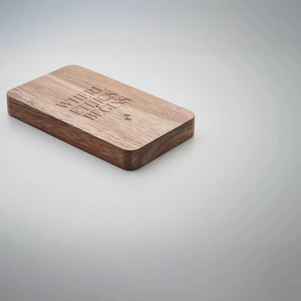 Acapow Powerbank 4000mAh Draadloos Acaciahout Picture7 192185