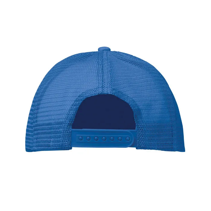truckers baseball cap met mesh blauw achterkant 192269