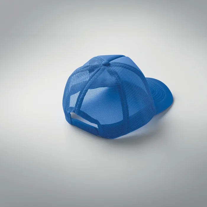 truckers baseball cap met mesh blauw sfeer foto  192269