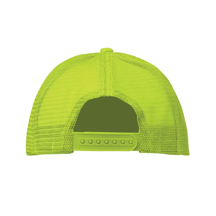truckers baseball cap met mesh lime groen achterkant 192269
