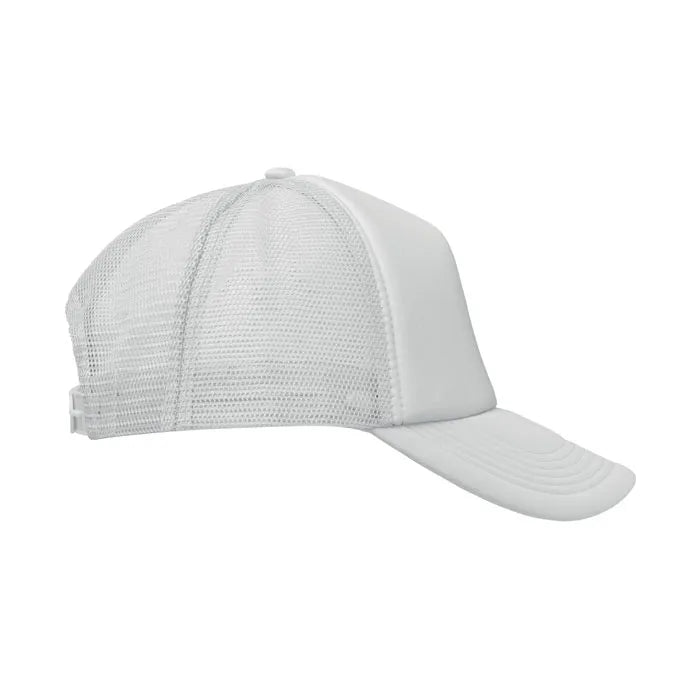 truckers baseball cap met mesh wit rechterkant 192269