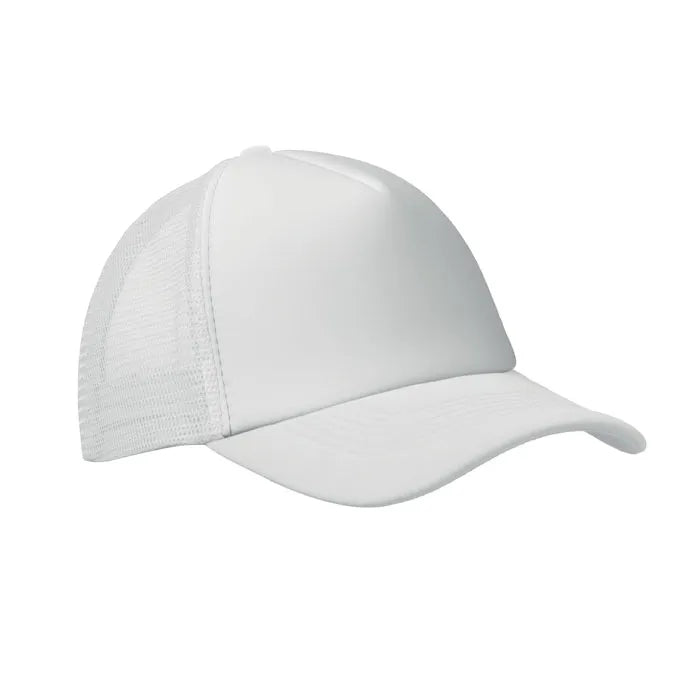 truckers baseball cap met mesh wit zijkant 192269