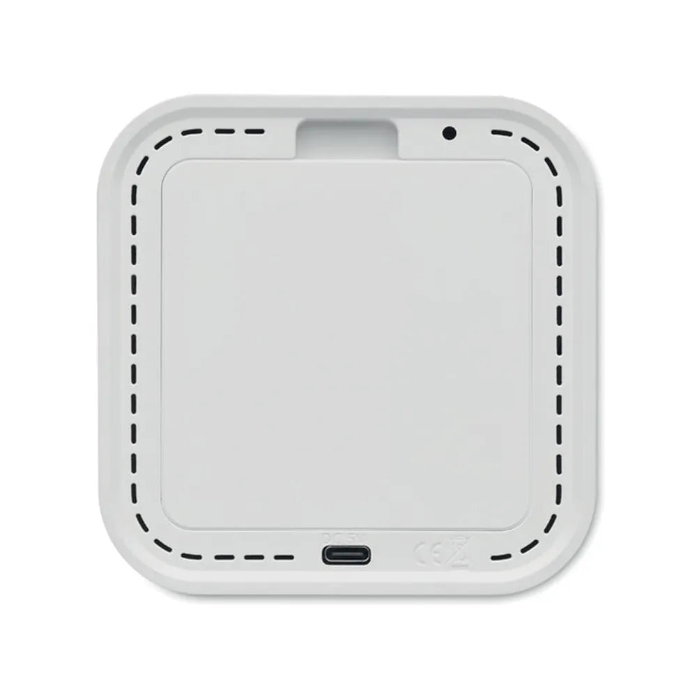 gerecyclede led wekker met instelbaar licht gemaakt van abs rpet back 192299