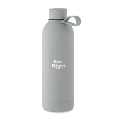 Dubbelwandige Vacuüm Fles 500 ml van Gerecycled Roestvrij Staal - Grijs