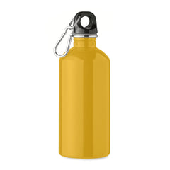 Essentix Drinkfles van Gerecycled RVS – 500 ml met Karabijnhaak - Ochre