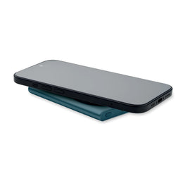 Magnetische draadloze oplader en powerbank 5000 mAh met smartphone, Blauw - 192442