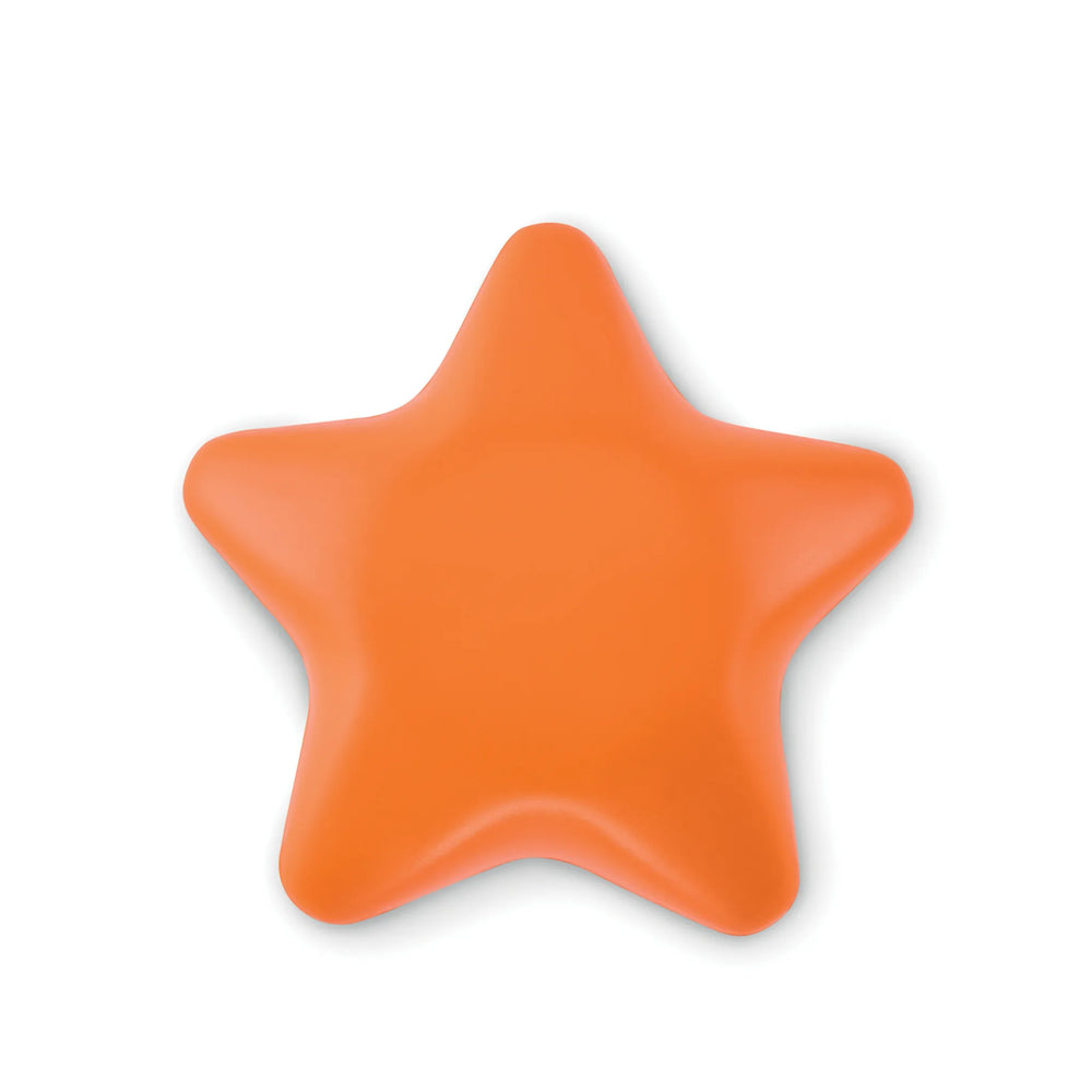 Anti stress ster van PU 05 oranje side 192453
