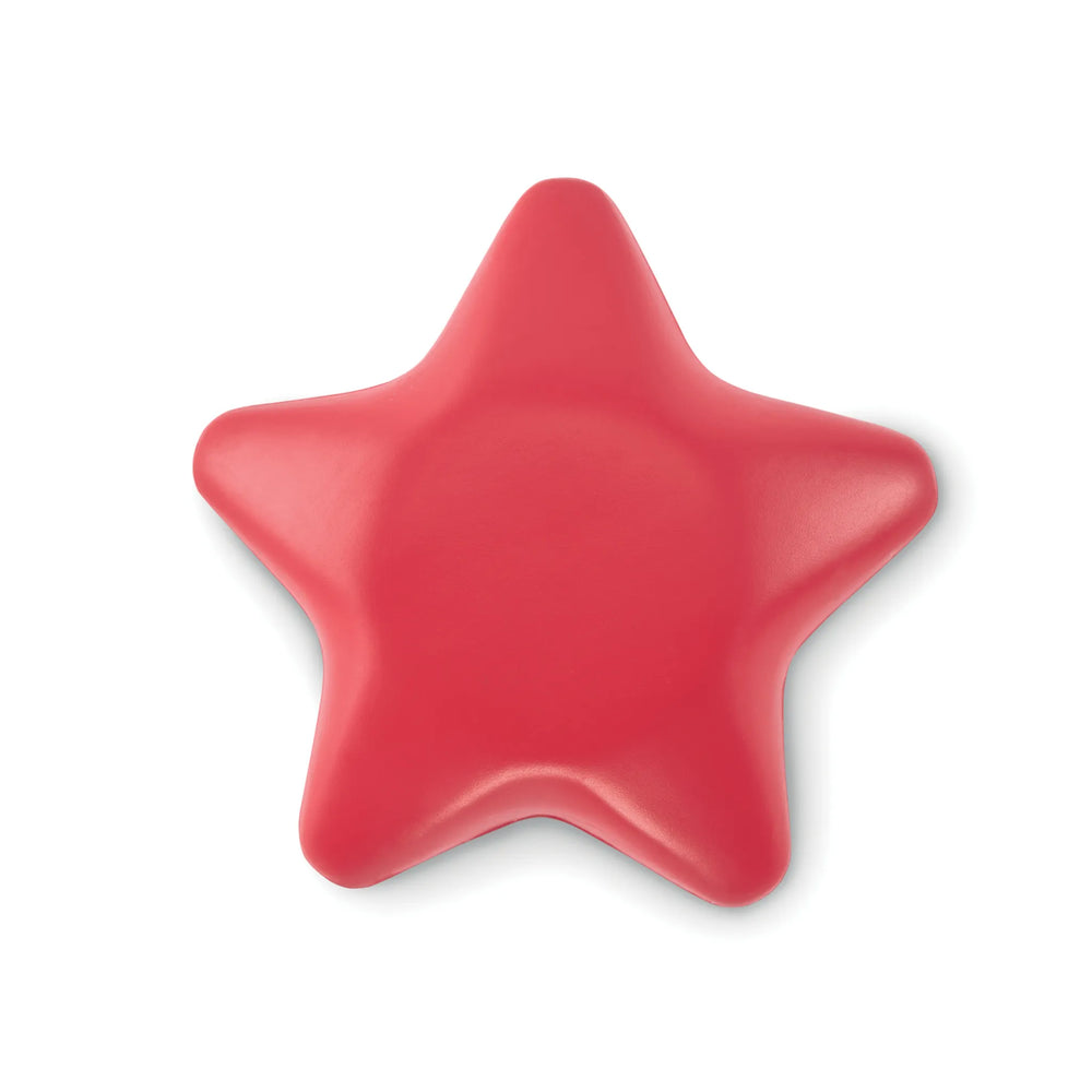 Anti-stress ster van PU, Rood - 192453
