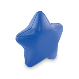 Anti-stress ster van PU zijaanzicht, Blauw - 192453