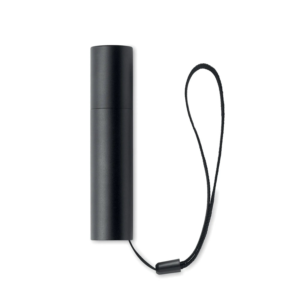 Oplaadbare zaklamp aluminium 110 lumen back 192461