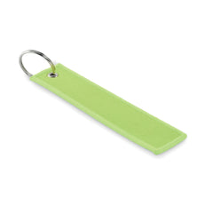 Polyester sleutelhanger ‘remove before flight’ bedrukken - Lime Groen