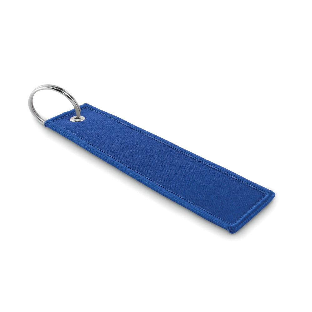 03 polyester sleutelhanger remove before flight royalblue 192463