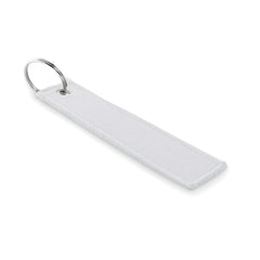 Polyester sleutelhanger ‘remove before flight’ bedrukken - Wit