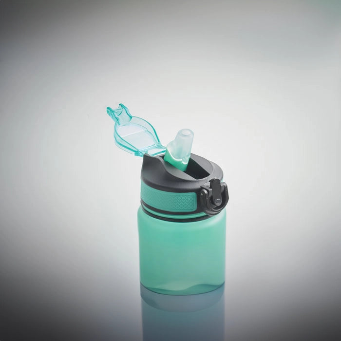 Essentix activate rPET sportwaterfles 1 liter met tijdsaanduiding, Turquoise en paars - 192489