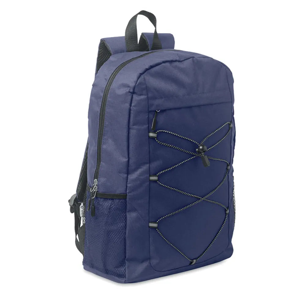 rugzak van 600d rpet polyester blauw 192491