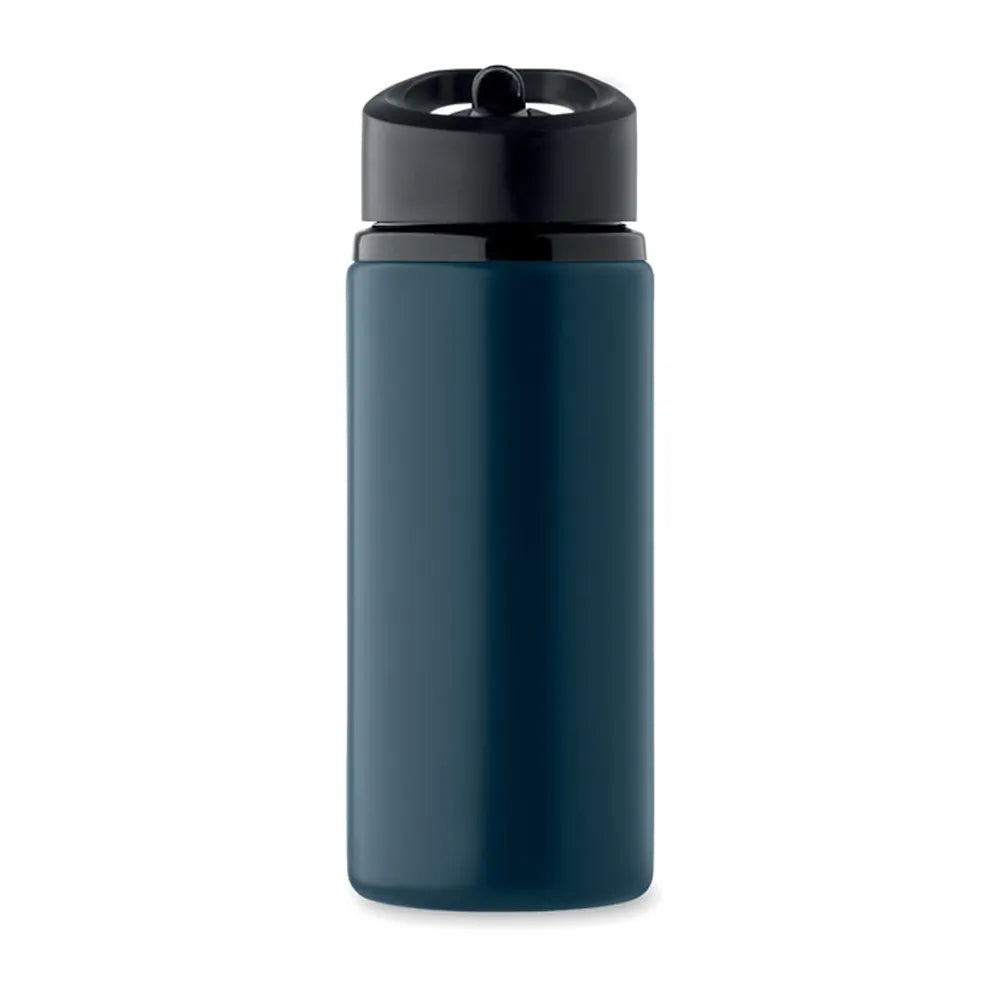 enkelwandige fles van gerecycled roestvrij staal 500ml marineblauw 192500